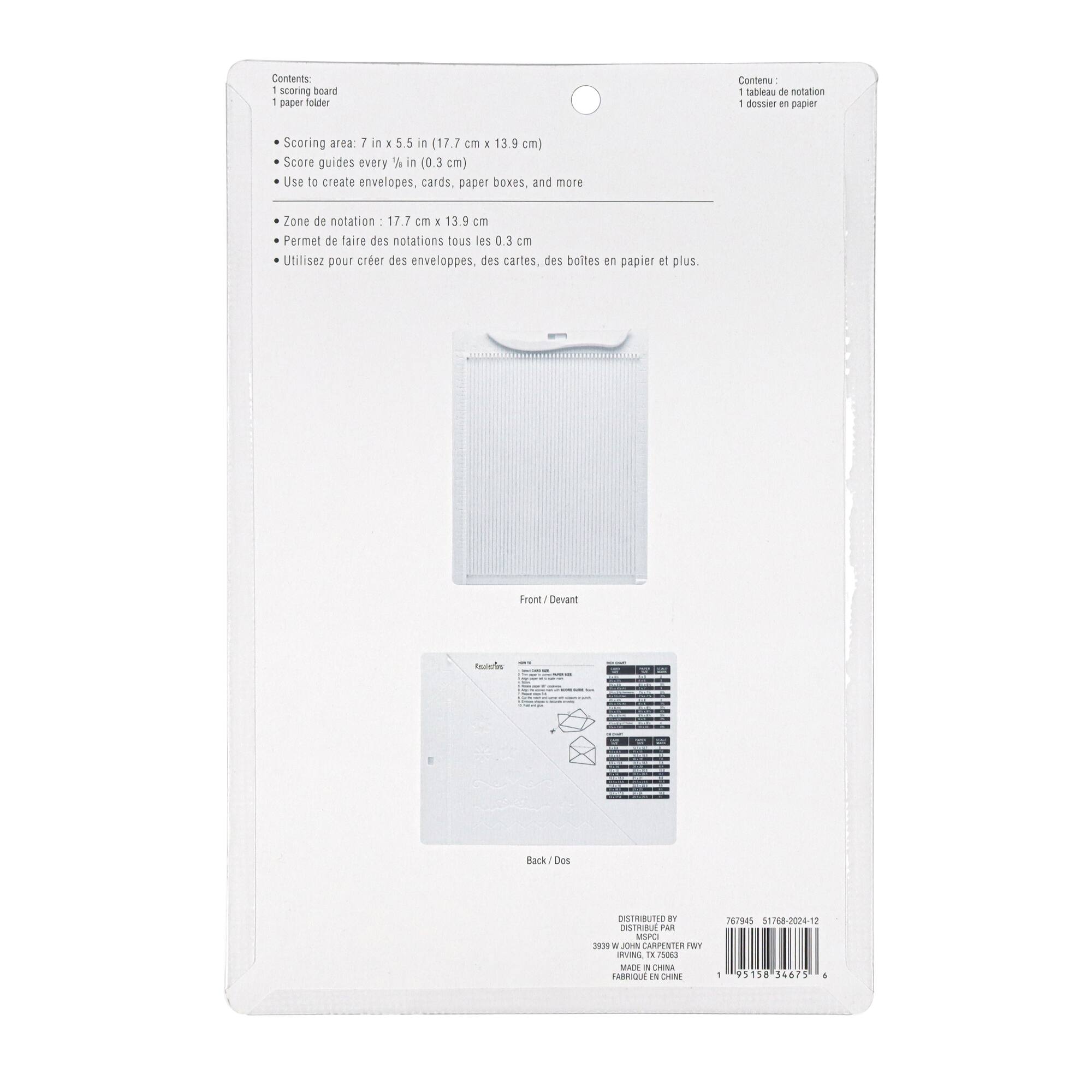 Mini Scoring Board & Paper Folder Set by Recollections™